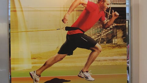 Puma Foot Locker 'Jay Demerit' Window Poster