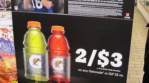 Gatorade 'Hit The Gridiron' Poster