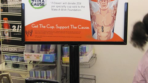 7-Eleven 'Cup With A Cause' Pole Topper