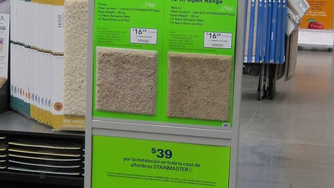 Lowe's Stainmaster Stanchion