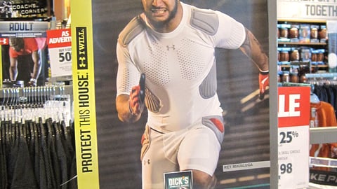 Dick's Under Armour Rack Header