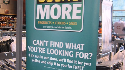 Dick's 'Score More' Banner