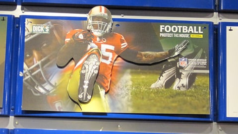 Under Armour Dick's Wall Sign