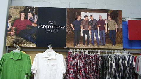 Walmart Faded Glory Header