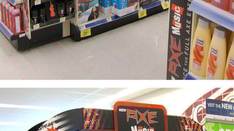 Axe Music Walgreens Aisle Archway