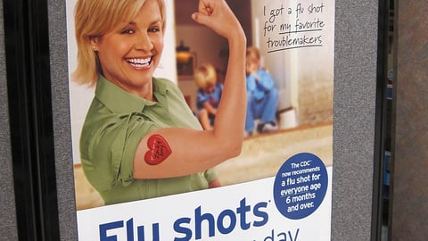 Walgreens Flu Shots Poster