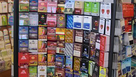 Walgreens 'Back to Campus' Gift Card Endcap