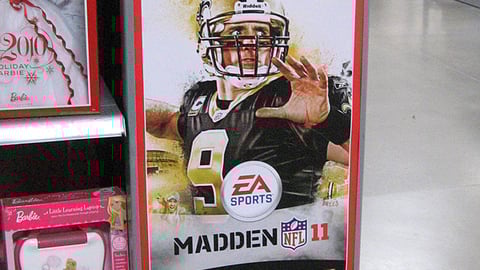 Walmart P&G 'Madden NFL 11' Side Panel