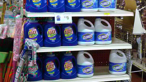 Ace Hardware Clorox 'Red Hot Buy' Endcap