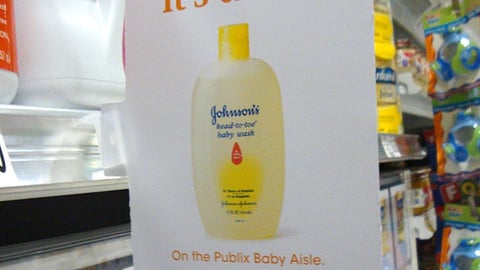 Publix Johnson's Shelf Talker