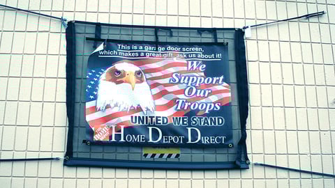 Home Depot Direct Outdoor Banner