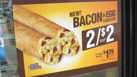 7-Eleven Taquitos Window Poster