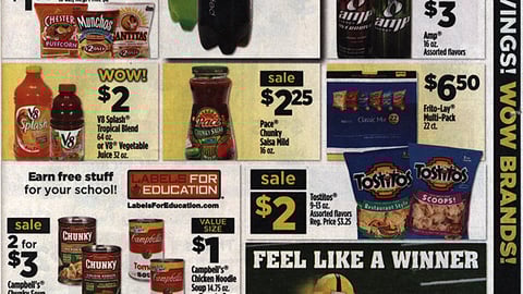 Dollar General Tostitos 'Feel Like a Winner' FSI