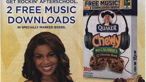 Quaker 'Afterschool Rocks' FSI