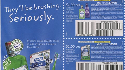 Crest Oral-B 'Pro Health For Me' FSI