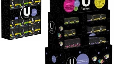 U by Kotex Walgreens Back-to-School Displays