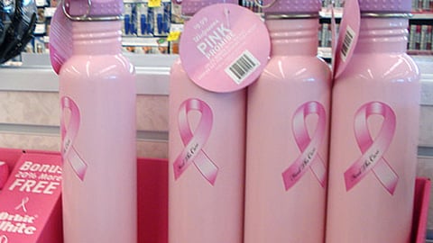 Walgreens 'Pink Promise' Water Bottles
