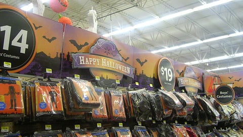 Walmart Halloween Header