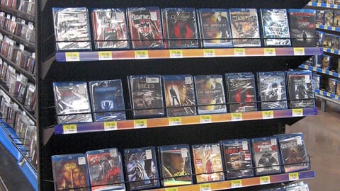 Walmart 'Halloween on Blu-ray' Endcap