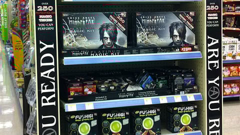 Chris Angel MindFreak Walgreens Endcap