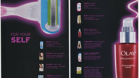 P&G 'For Your Self' FSI