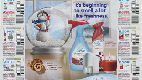 Febreze Holiday FSI