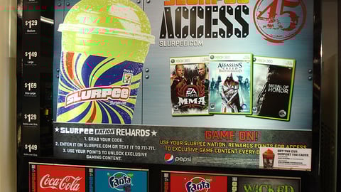 7-Eleven 'Access 45' Slurpee Translite