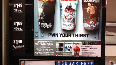 7-Eleven 'Access 45' Slurpee Translite