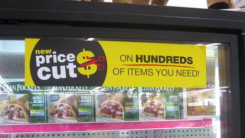 CVS 'Price Cuts' Cooler Cling
