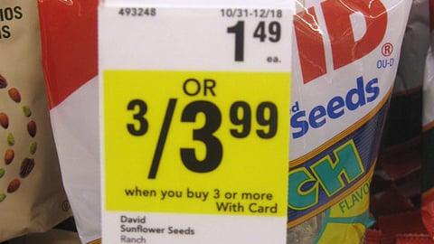 CVS 'Price Cuts' Price Label