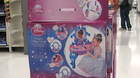 Walmart Disney Princess Pallet Display