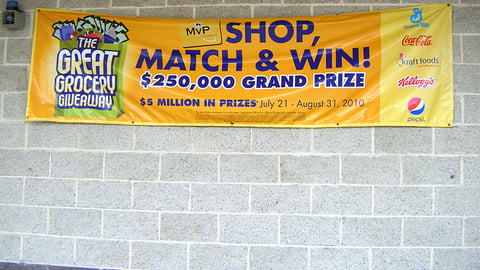 Food Lion 'Great Grocery Giveaway' Banner