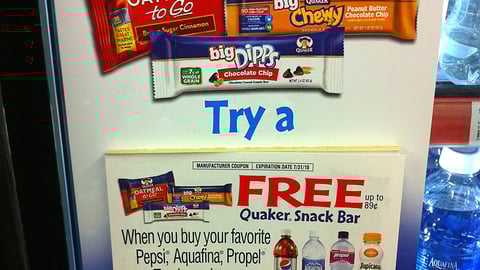 PepsiCo 'Free Snack Bar' Coupon Pad