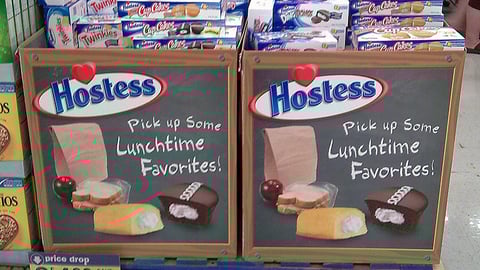 Hostess Pallet Display