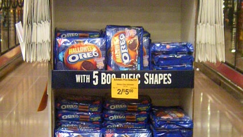 Oreo Halloween Floorstand