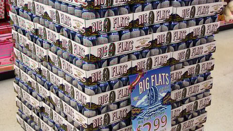 Walgreens Big Flats 1901 Pallet Display