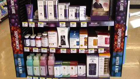 Walgreens Borba Endcap