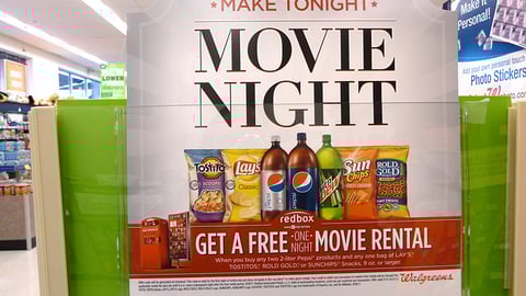 Walgreens PepsiCo 'Movie Night' Header