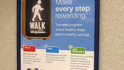 Walgreens 'Walk' Poster