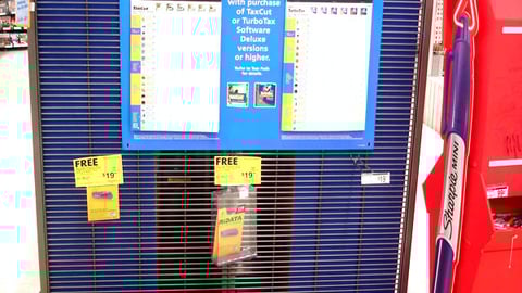 Office Depot 'Tax Solutions' Island