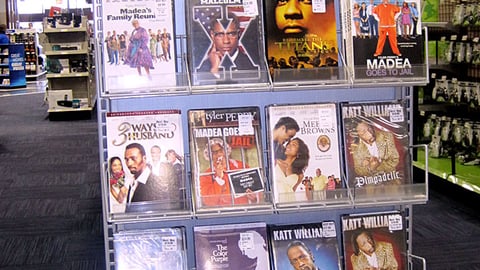 Best Buy 'Black History Month' DVD Endcap