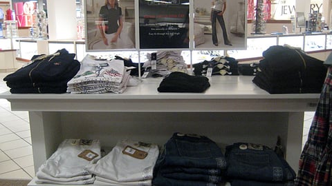 American Living Women's Apparel Display