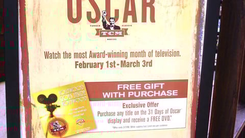 Barnes & Noble/Warner Home Video Sign