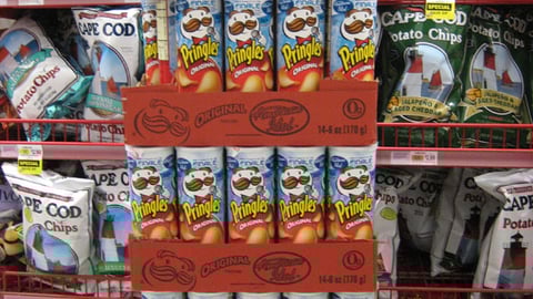 Pringles 'American Idol' Case Stack