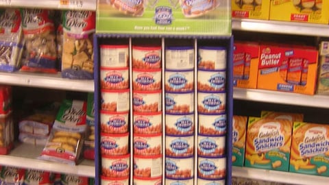 Blue Diamond Super Bowl Shipper