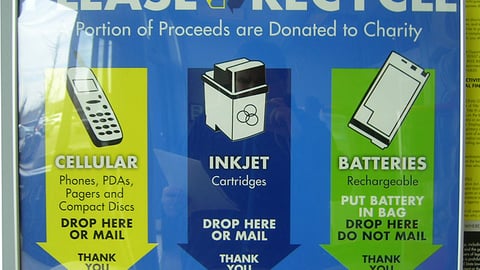 Best Buy Recycling Drop Box Header