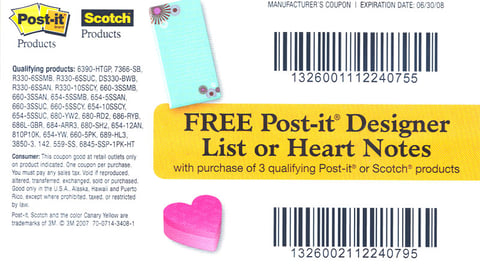 3M Free Product Coupon