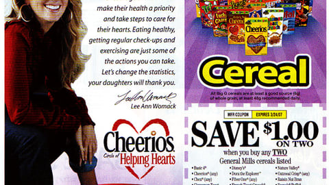 Cheerios Women's Heart Health FSI