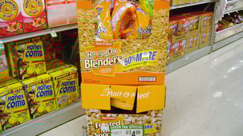 Malt-O-Meal Case Stack