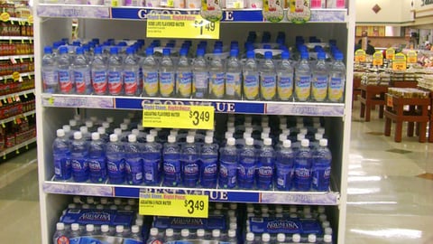 Aquafina Endcap